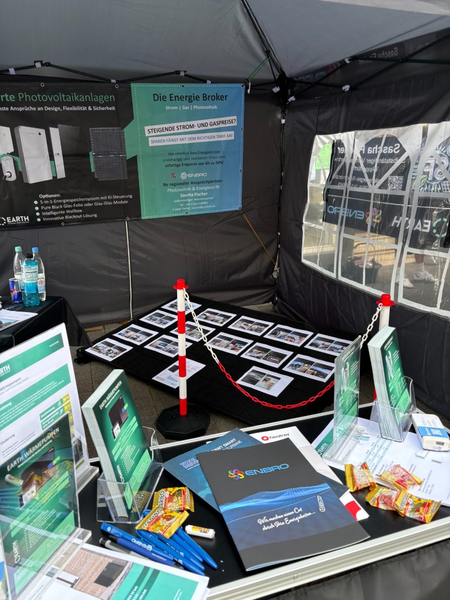 Stadtfest Wipperfürth 2025 PV Anlagen, Windkraft Wärmepumpen